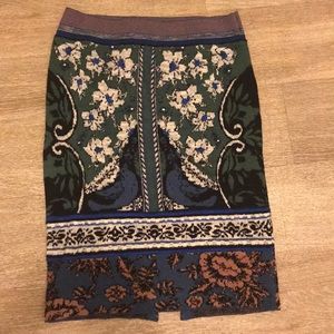 Anthropologie knit skirt